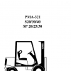 Clark Forklift PMA 321 S 20 30 40 SP 20 25 30 Maintenance And Adjustment Manual 1