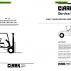 Clark Forklift SM 575 Y180 350 Y2235 Service Manual 1