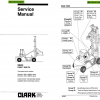 Clark Forklift SM 580 C500 Y950CH Service Manual 1