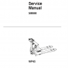Clark Forklift SM 698 WP 45 Service Manual 1