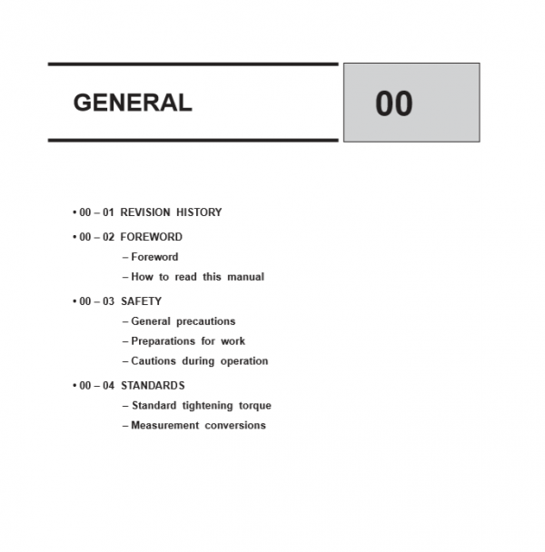 Clark Forklift SM 710 CMP 15 20sDsL Service Manual 2