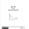 Clark Forklift SM 730 WPX 45Nov 2013 Service Manual 1