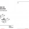 Clark Forklift SM 781 HWX PWXSep 2007 Service Manual 1