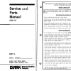 Clark Forklift SPM 625 CSP 15 Service Parts Manual 1