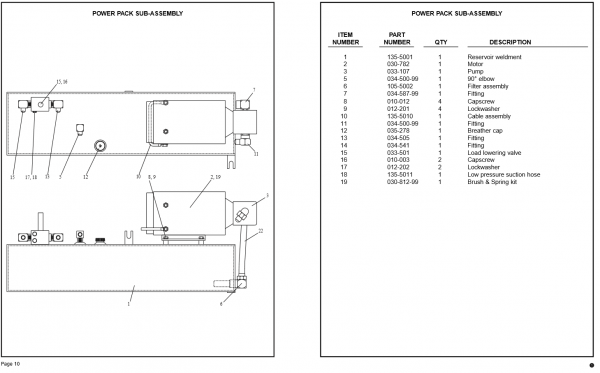 Clark Forklift SPM 629 CST 10 15 20 Service Parts Manual 3