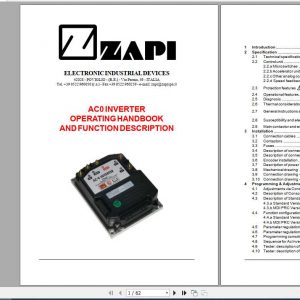 Doosan Forklift ZAPI AC 0 Operating HandbookDE 1