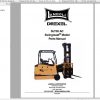 Drexel Landoll Forklift SLT 30 35 AC Service Part Maintenance Manual 1