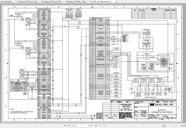 Drexel Landoll Forklift SLT 30 35 AC Service Part Maintenance Manual 2
