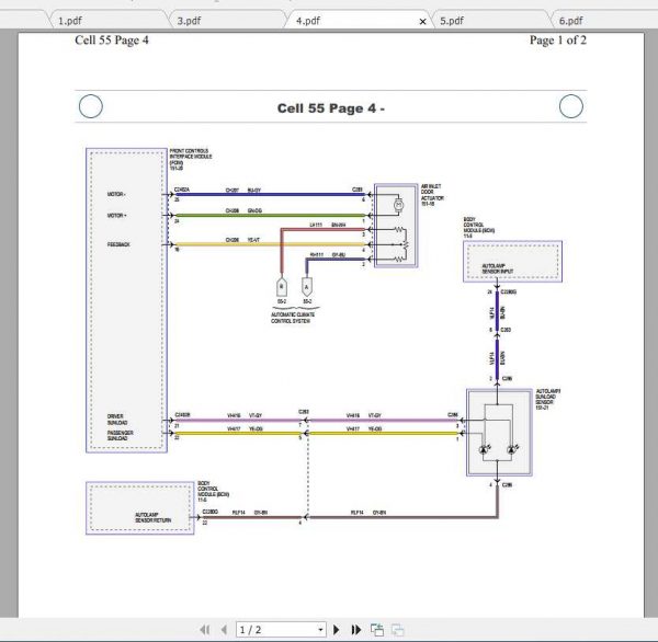 Ford EDGE 2016 Electrical Wiring Diagram