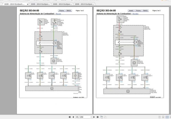 Ford EcoSport 2009-2010 Electrical Wiring Diagram_Po