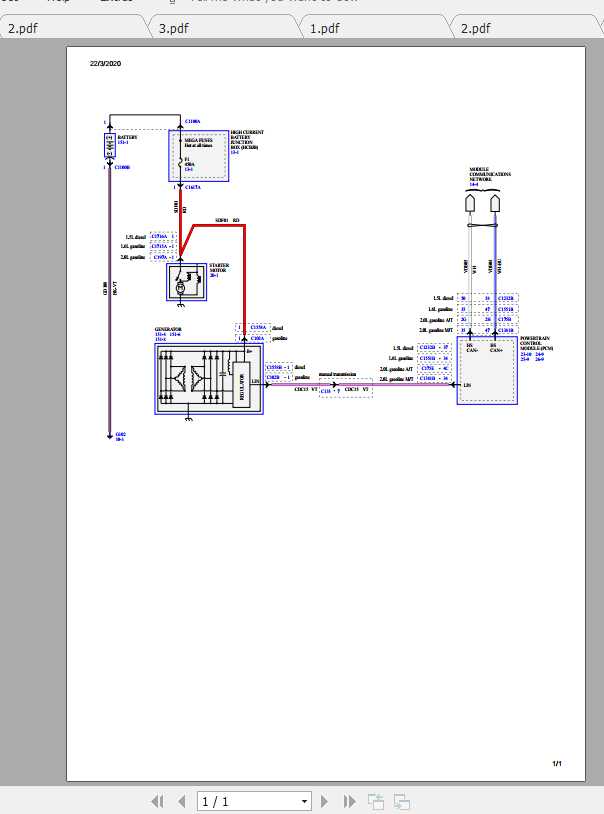 Ford EcoSport 2016 Electrical Wiring Diagram