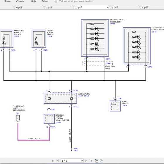 Ford EcoSport 2019 Electrical Wiring Diagram
