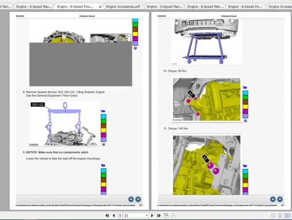 Ford EcoSport Engine 20L Duratec HE107KW 145PS Repair Manual 3