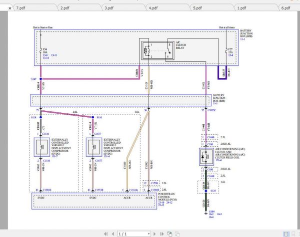 Ford Escape 2015 Electrical Wiring Diagram 3