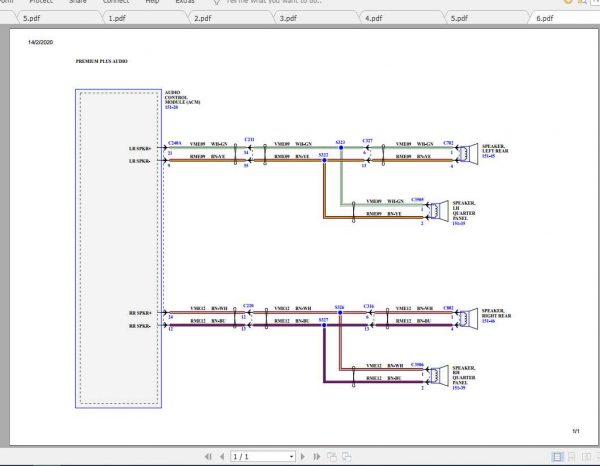 Ford Explorer 2015 Electrical Wiring Diagram 2