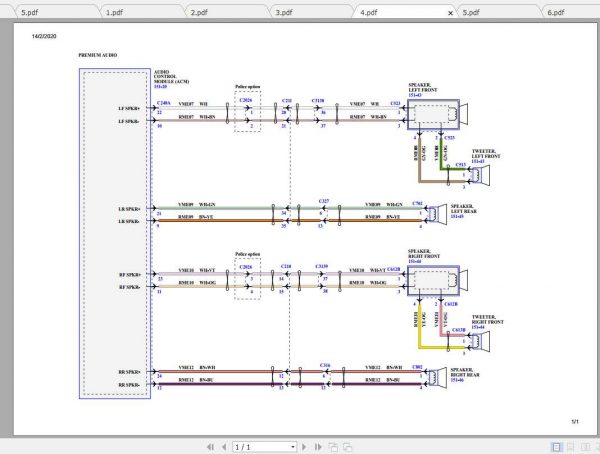 Ford Explorer 2015 Electrical Wiring Diagram 3