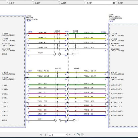 Ford Explorer 2020 Electrical Wiring Diagram