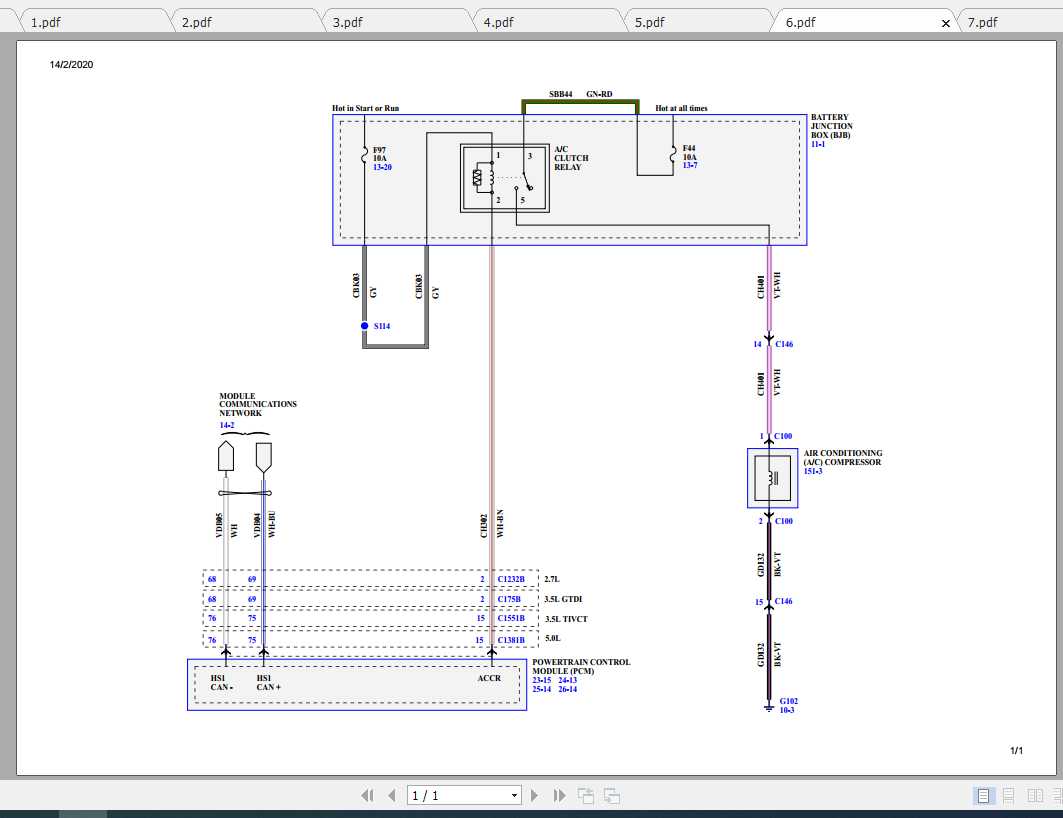 Ford F150 2015 Electrical Wiring Diagrams 3