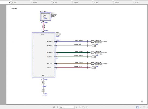 Ford F150 2016 Electrical Wiring Diagram 4