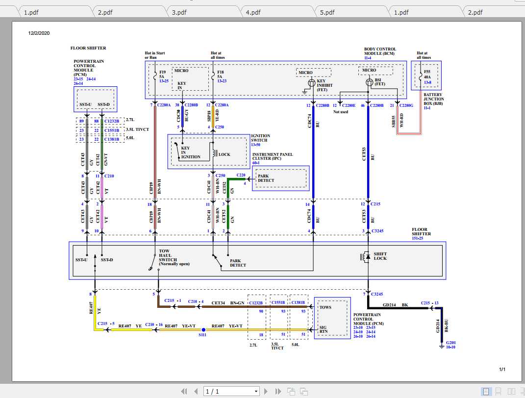 Ford F150 2017 Electrical Wiring Diagram 2