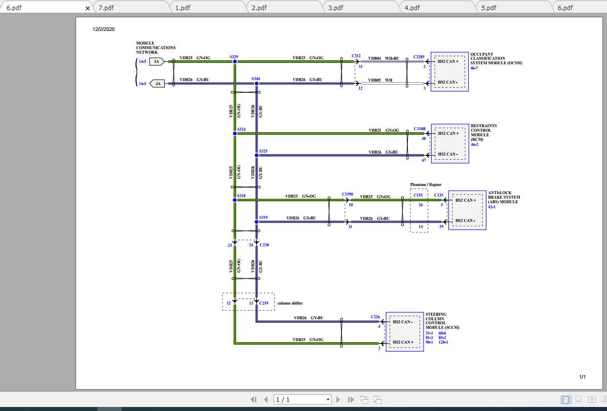 Ford F150 2018 Electrical Wiring Diagram