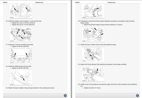 Ford Fusion Engine 2011 25L Repair Manual 3