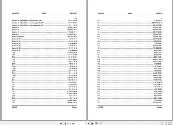 Ford Ranger 2009 2011 Electrical Wiring DiagramES 2