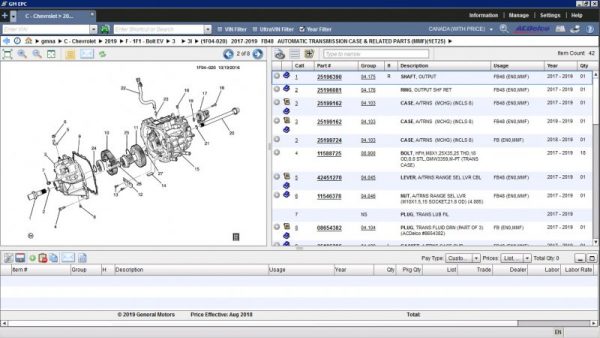 General Motors GMNA EPC 07.2020 Spare Parts Catalogue 5