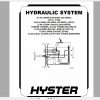 Hyster Forklift Claas 1 Electric Motor Rider Trucks Repair ManualsUpdated 11 5