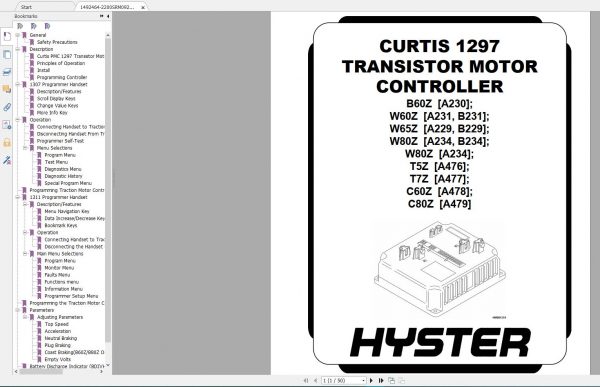 Hyster Forklift Claas 3 Electric Motor Hand Trucks Repair ManualsUpdated 11 6