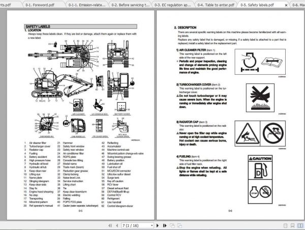 Hyundai Crawler Excavator HX145LCR Operator Manual 2