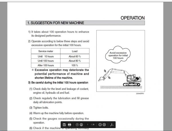 Hyundai Heavy Equipment Operator Manual 112020 Offline DVD 7