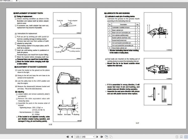 Hyundai Hydraulic Excavator Robex 130 Operator Manual9UN3 30040 3