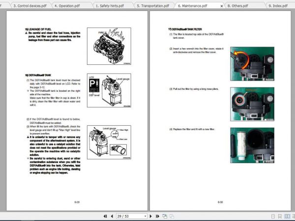 Hyundai Wheel Loader HL975A CVT Operator Manual 4