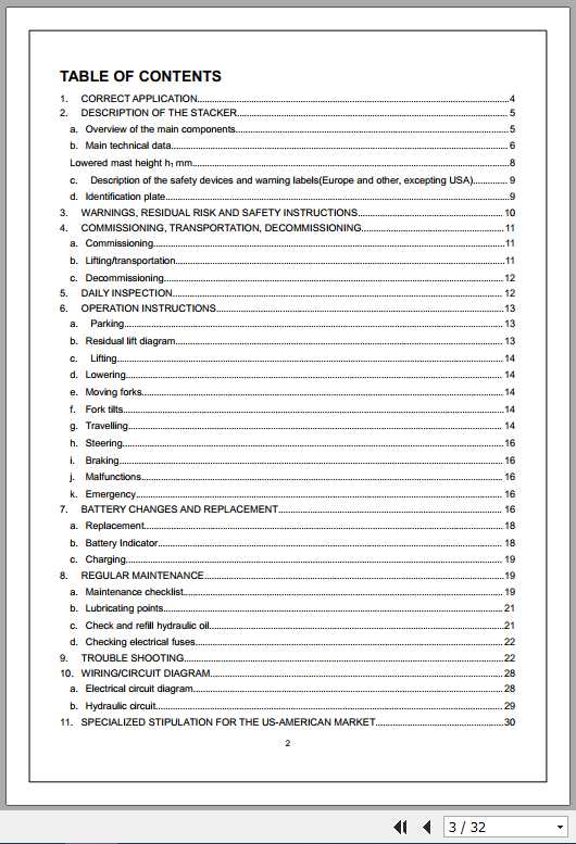 Jungheinrich Electric Reack Truck RT20 SMS 001 EN Instruction Handbook 2