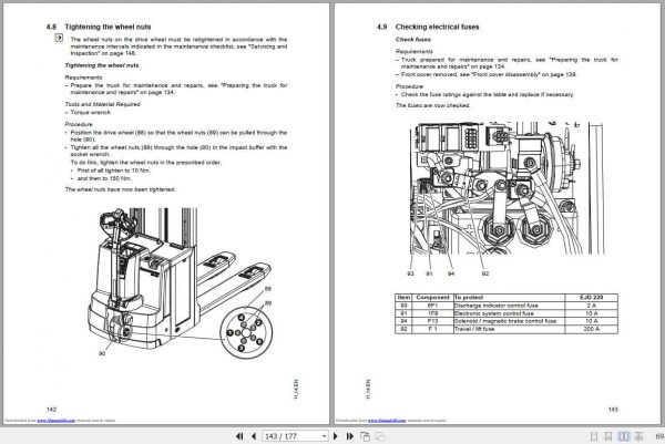 Jungheinrich Electric Stacker Truck EJD 220 Operating Instructions51132781 3