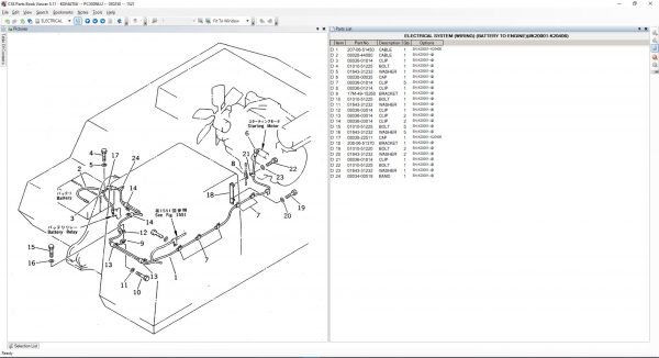 KomatsuEPCLinkoneCSSPartsVewer511EU202014