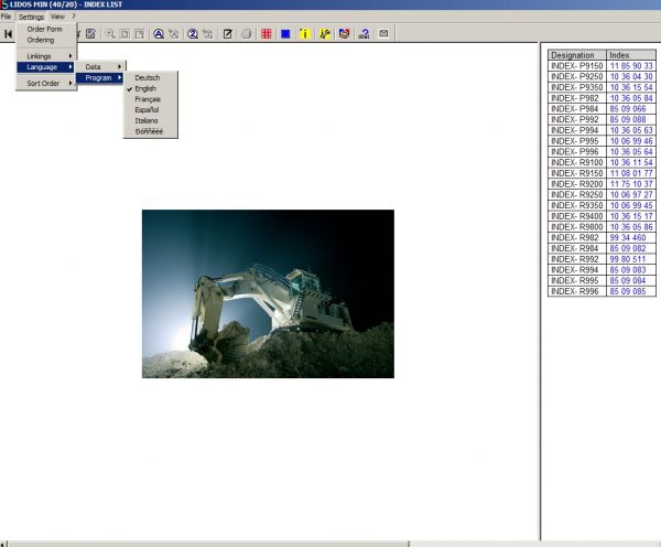 Liebherr Lidos EN Mining Truck Excavator 12.2020 Service Documentation Offline DVD 3