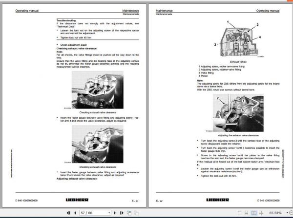 Liebherr Diesel Engine D846 Common Rail Operating Manual9739303 3
