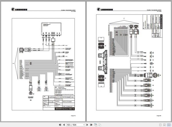 Liebherr Diesel Engine D904 D926 Workshop Manual899621108 3