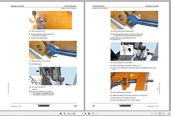 Liebherr Pipe Layer RL46 3A Operators Manual07 2020 3
