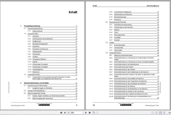 Liebherr Pipe Layer RL56 05 Operators Manual07 2020DE 2