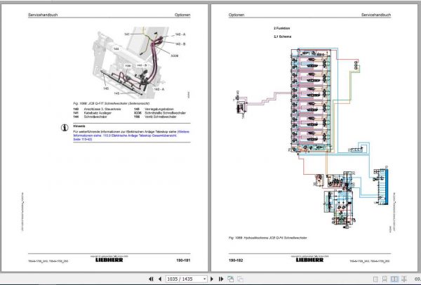Liebherr Telescopic Handler T 60 9 1709 3AS 05S 20156 Service Manual10 2020DE 4