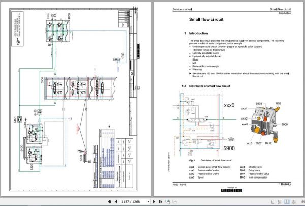 Liebherr Wheeled Crawler Excavators R922 R945 Service Manual06 2020 4