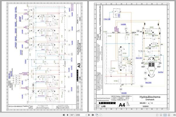 Liebherr Wheeled and Crawler Excavator A910 A918 Compact G60 D IV V Service Manual06 2020 3