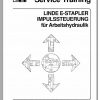 Linde E Stapler Impulse Control Hydraulic Service Training ManualDE 1