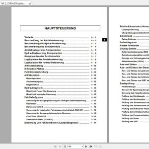 Mitsubishi Forklift FB30K PACEFB9C 00275 Service ManualDE 1