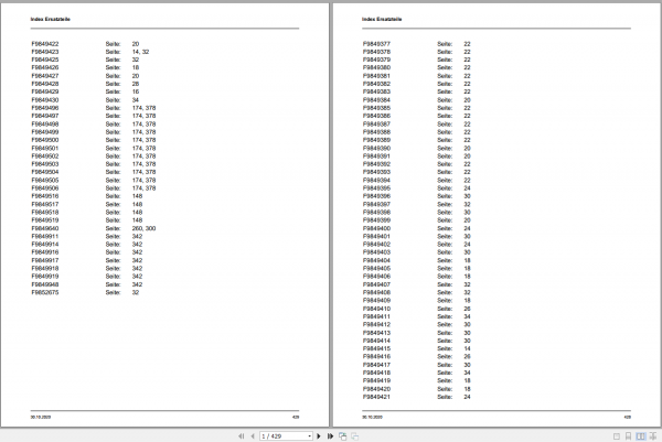 STILL STED Forklift 142 GB PDF Update 2020 German Language Part Catalog User ManualDeutsch 1