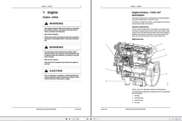 Still Diesel LPG Forklift R70 60 R70 70 R70 80 Maintenance ManualR70 7126 7128 KALMAR 4