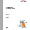 Still Double Pallet Stacker EXD18 EXD20 EXD SF20 Circuit Diagrams 1